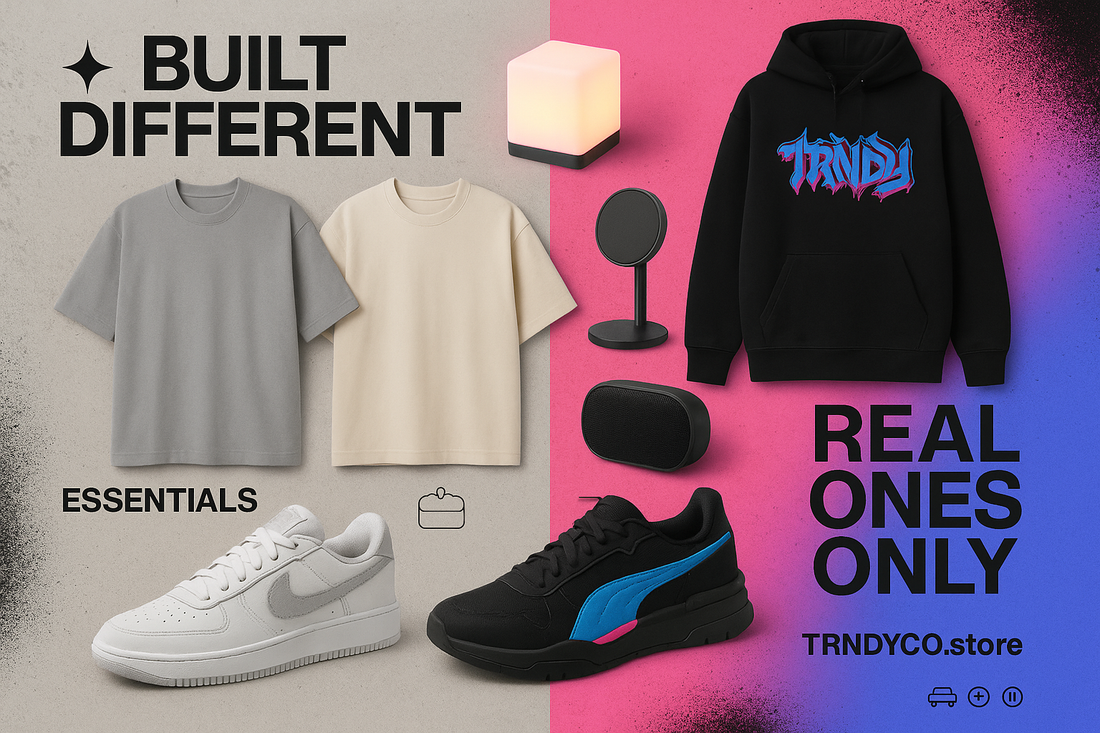Everyday Essentials, Built Different: Streetwear, Sneakers & Tech That Match Your Mood