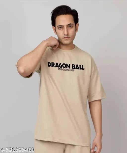 Men Cotton Blend Regular T-Shirts – Printed Perfection