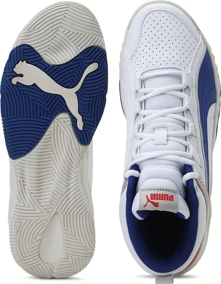 EvoStride™ | Puma Rebound Future Evo Sneakers – White Mesh Edition