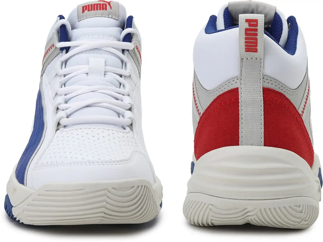 EvoStride™ | Puma Rebound Future Evo Sneakers – White Mesh Edition