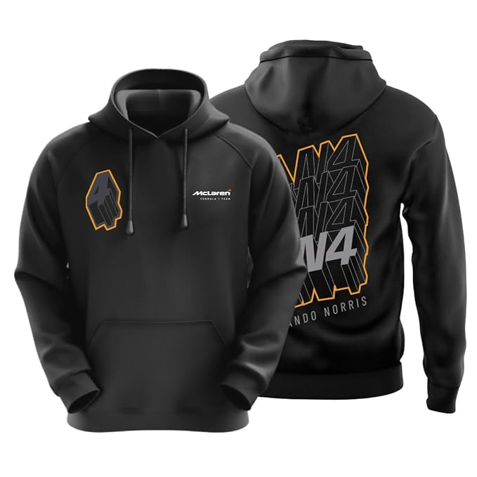 TRNDY MC Motorsport Hoodie – Black | 100% Cotton | Oversized Car Enthusiast Drop