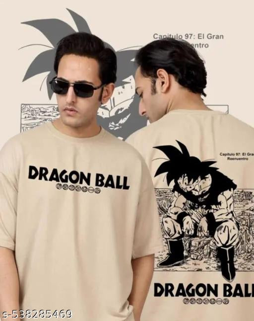 Men Cotton Blend Regular T-Shirts – Printed Perfection