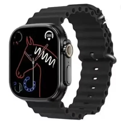 Smart T800 Ultra Smartwatch 1.99" Series 8 HD Display – Orange | Bluetooth Calling, Fitness Tracker, Voice Assistant | Compatible with iOS & Android
