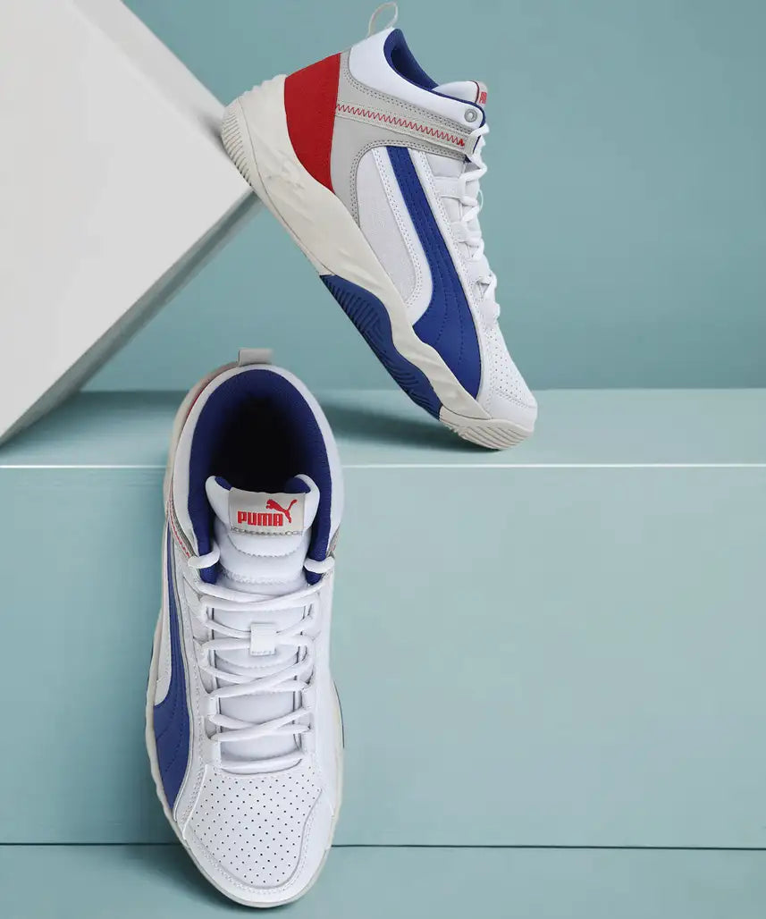 EvoStride™ | Puma Rebound Future Evo Sneakers – White Mesh Edition