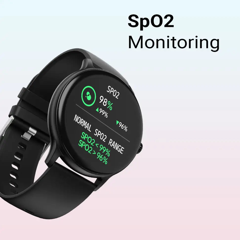 Fire-Boltt Hurricane Smartwatch — 1.3” Curved HD Display | Bluetooth Calling | 100+ Sports Modes.