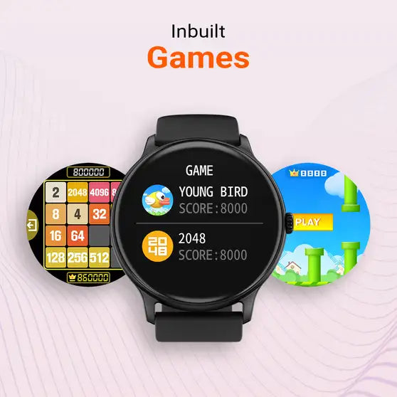 Fire-Boltt Hurricane Smartwatch — 1.3” Curved HD Display | Bluetooth Calling | 100+ Sports Modes.
