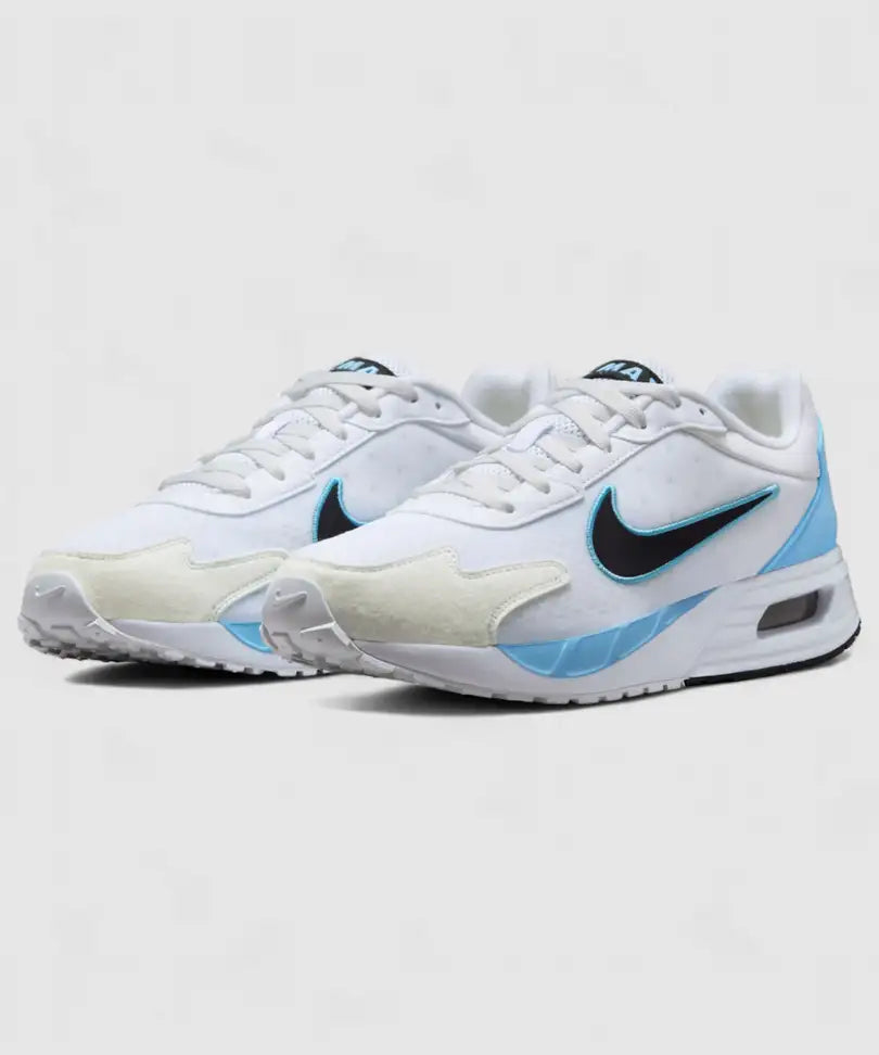 NIKE Men’s Casual Sneakers — White | Lightweight Textile Upper