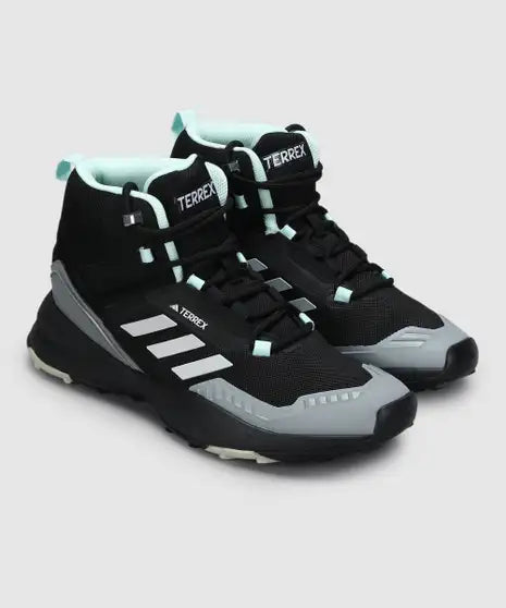 ADIDAS IRON TREK Men’s Hiking Shoes – Black | Rugged Textile Build