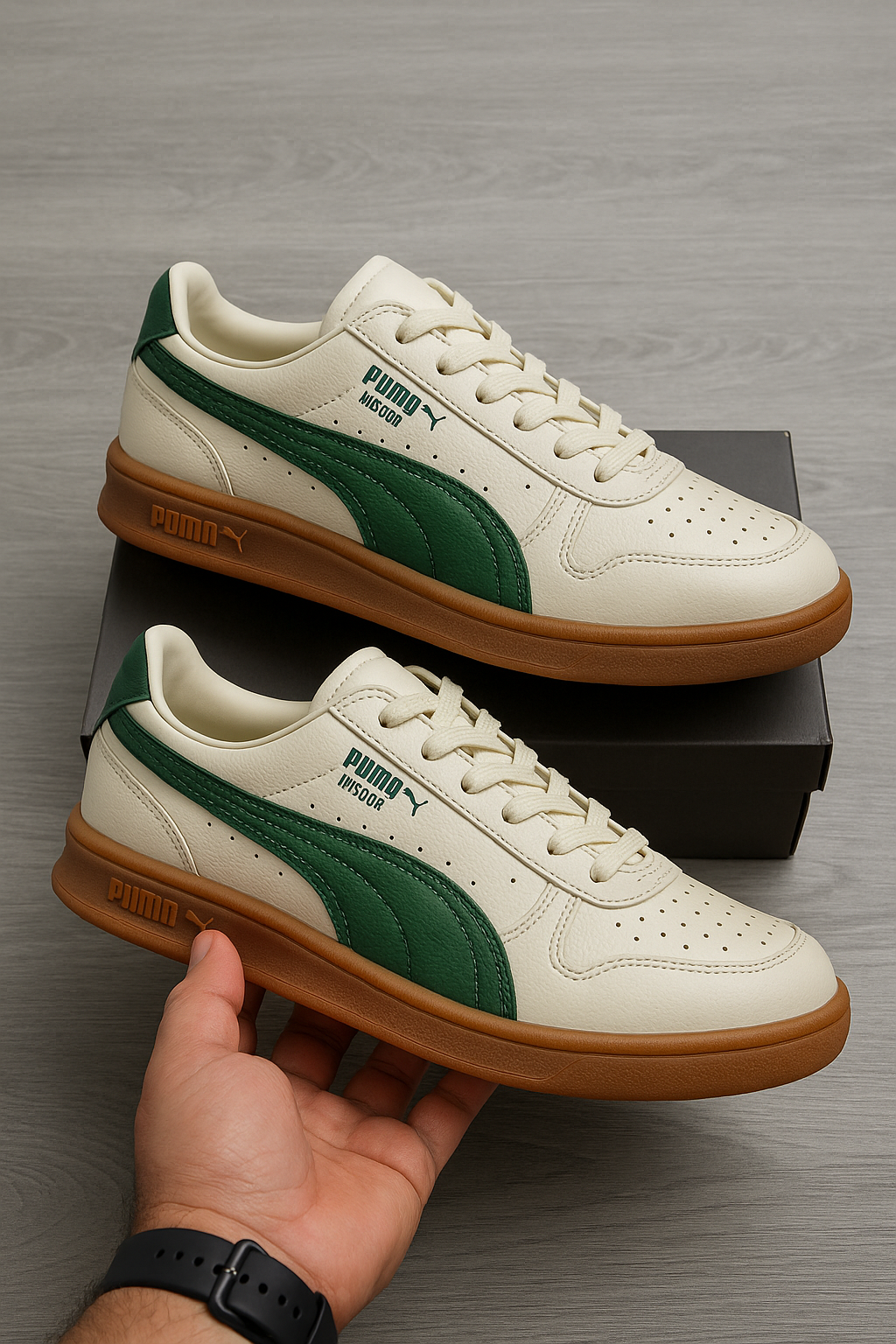 PUMA Indoor OG "Vine" – Retro Style Meets Modern Comfort